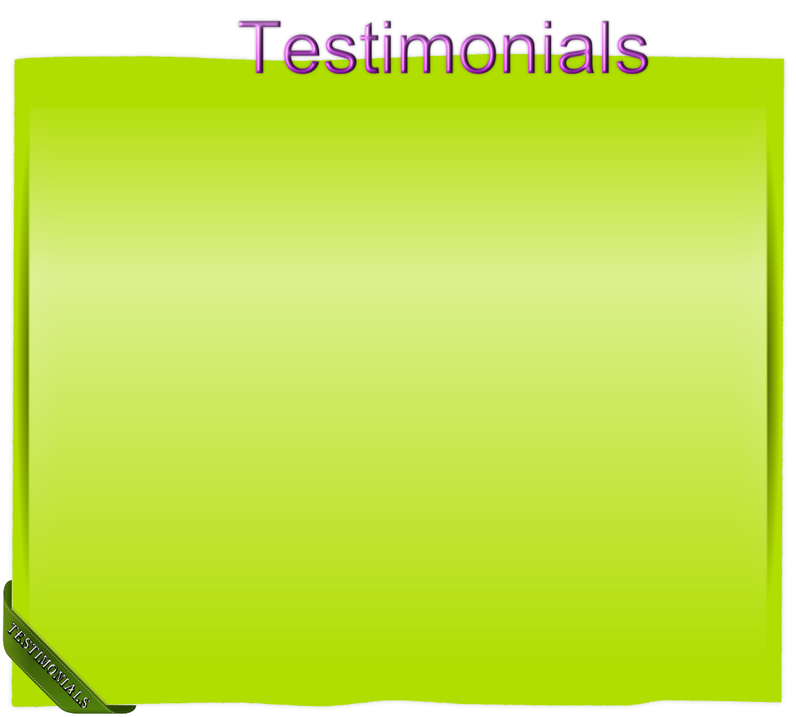 Testimonials
